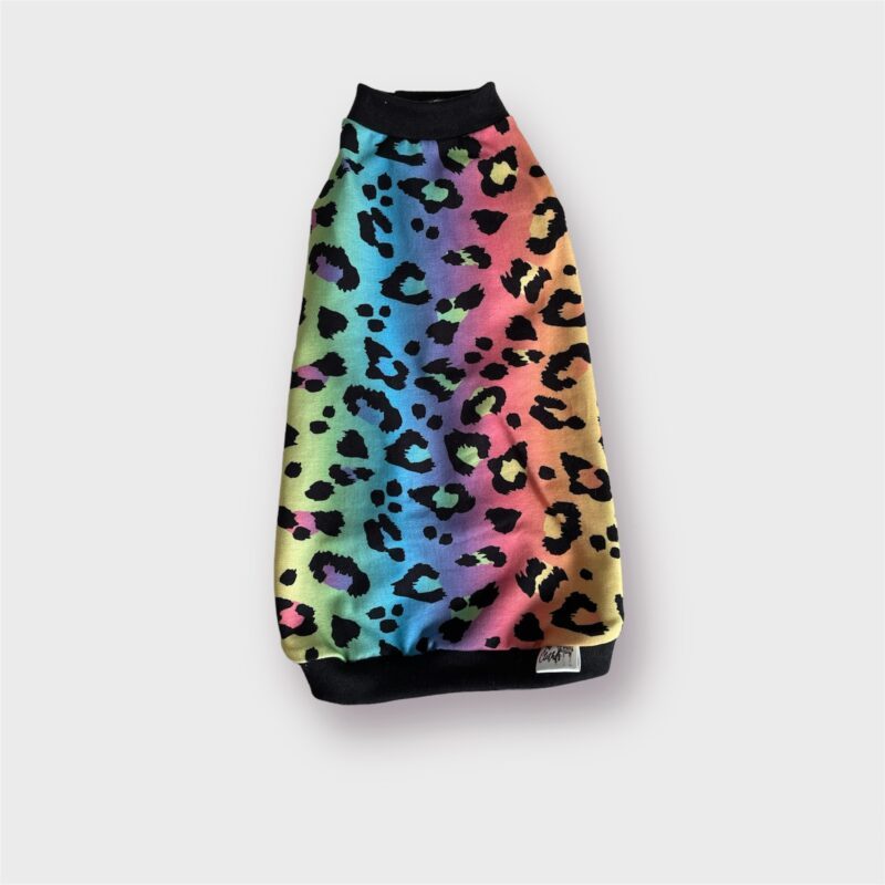 Leopard Ombre Sphynx Cat Top by Sphynx in Clothes